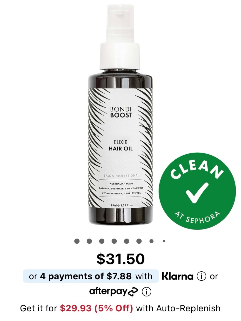 Bondi Boost Elixir Hair Oil